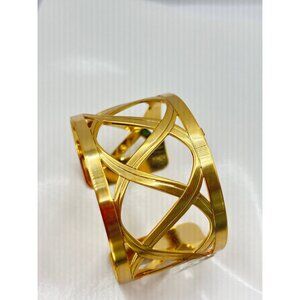 Brighton Wide Christo Cuff Sydney GOLD   NWT $58